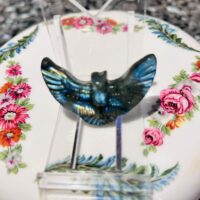 Sphinx Labradorite extra sculpture Madagascar - Boutique La Porte des Secrets