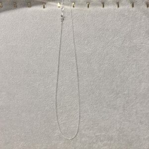 Chaîne serpent en argent 925 - 50 cm - Boutique La Porte des Secrets