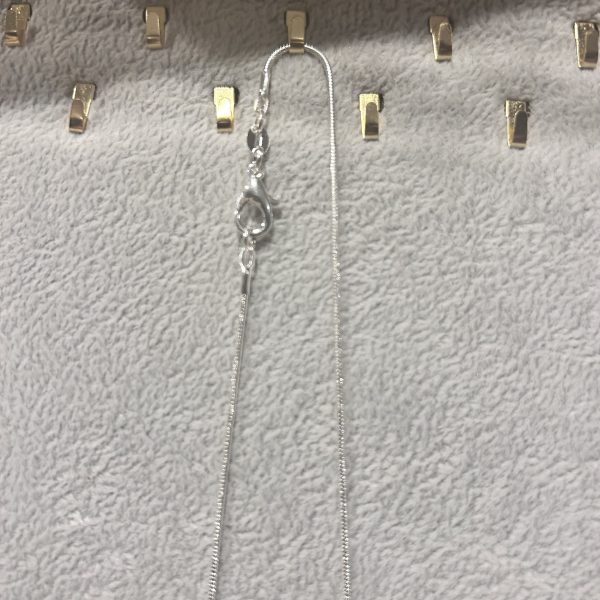 Chaîne maille égyptienne en argent 50cm Boutique La Porte des Secrets