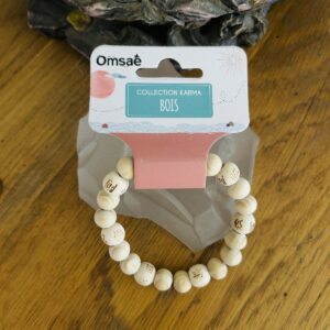 Bracelet Lucky Karma perles bois 10MM? pouvoir Spirituel et Protection - Boutique La Porte des Secrets