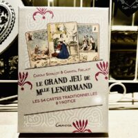 Le GRAND JEU de Melle LENORMAND, 54 cartes traditionnelles - Le Grand Jeu de Melle Lenormand, cartes traditionnelles - Le Grand Jeu de Melle Lenormand, cartes traditionnelles - Boutique ésotérique La Porte des Secrets