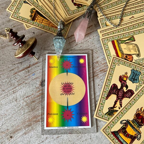 Stabilisateur Emetteur Radionique de Radiesthésie livré avec notice dans sa pochette transparente - Boutique ésotérique La Porte des Secrets