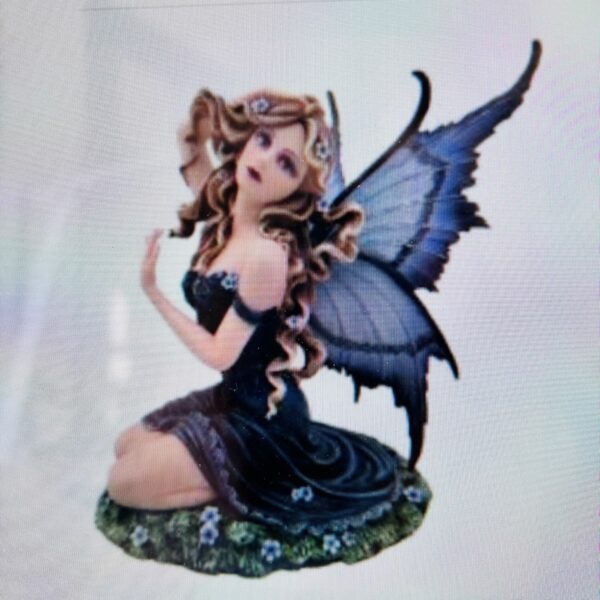 Fée violine 28 cm boutique La Porte des Secrets