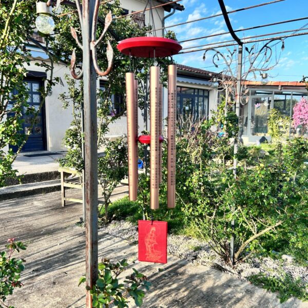 Carillon Déesse Guanyin bronze 75 cm boutique ésotérique La Porte des Secrets