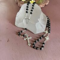 Chapelet du Saint Esprit pour obtenir les 7 dons, 5 rangs 40cm, boutique La Porte des Secrets