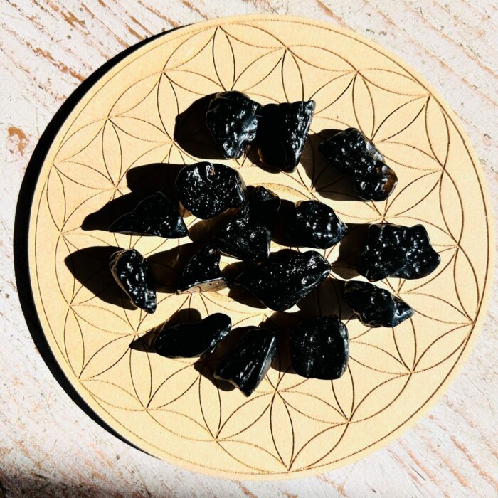 Tectite (ou roche de l'Espace) météorite boutique La Porte des Secrets