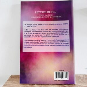 Lettres de Feu ''Codes et implémentations avancés Quantique'' boutique et librairie ésotérique La Porte des Secrets