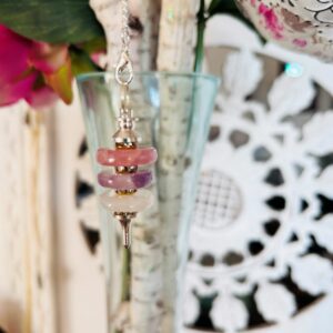 Pendule triangle d'or 7 chakras boutique ésotérique La Porte des Secrets