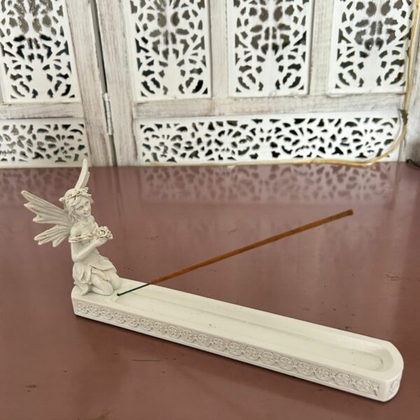 Porte encens féé en résine pour bâton d'encens 26 cm Boutique ésotérique La Porte des Secrets