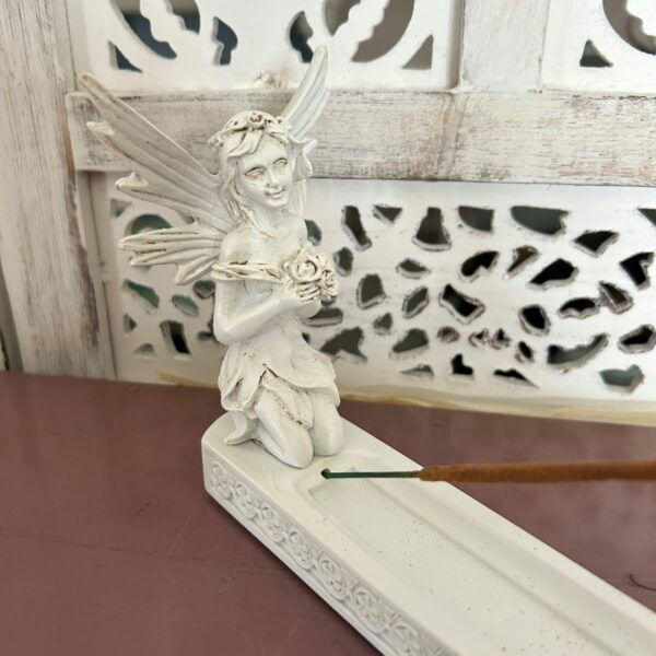 Porte encens féé en résine pour bâton d'encens 26 cm Boutique ésotérique La Porte des Secrets