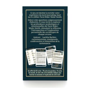 Tarot journaling - Pour une exploration intérieure créative - Boutique ésotérique La Porte des Secrets