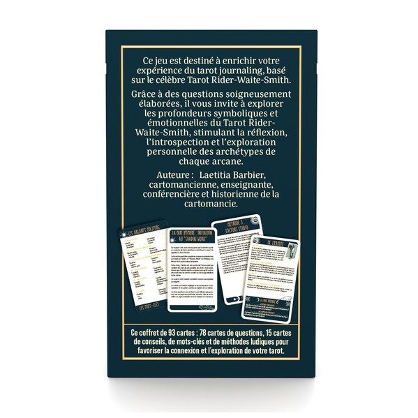 Tarot journaling - Pour une exploration intérieure créative - Boutique ésotérique La Porte des Secrets