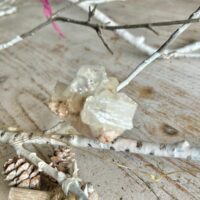 Apophyllite d'inde. Pierre de cristaux brut - Boutique La Porte des Secrets