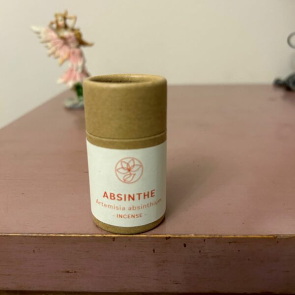 Absinthe encens pot de 30gr pour vos purifications- boutique ésotérique La Porte des Secrets