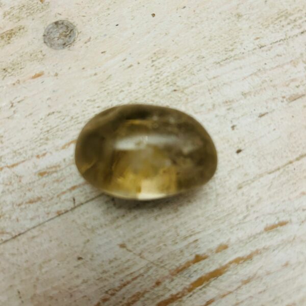 Galet de quartz fumé environ 4.5 ccm; Boutique de lithothérapie La Porte des Secrets