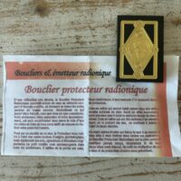 Bouclier Protecteur Radionique ou Bouclier Protector - Format poche - Boutique ésotérique La Porte des Secrets