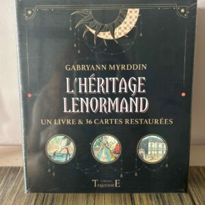 L' Héritage Lenormand - Coffret 36 cartes, un grand tableau double de tirage et le livre de 176 pages. Boutique et librairie ésotérique La Porte des Secrets