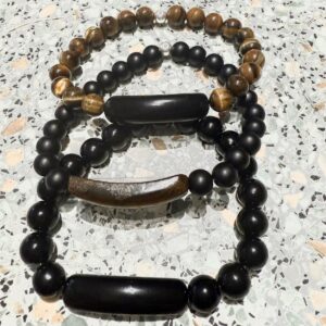 Les bracelets tubes, bracelets de protection ou double protection de la Boutique La Porte des Secrets